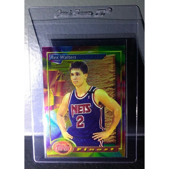 1993-94 Topps Finest Rex Walters #190 Rookie Basketball Card - Picture 1 of 2